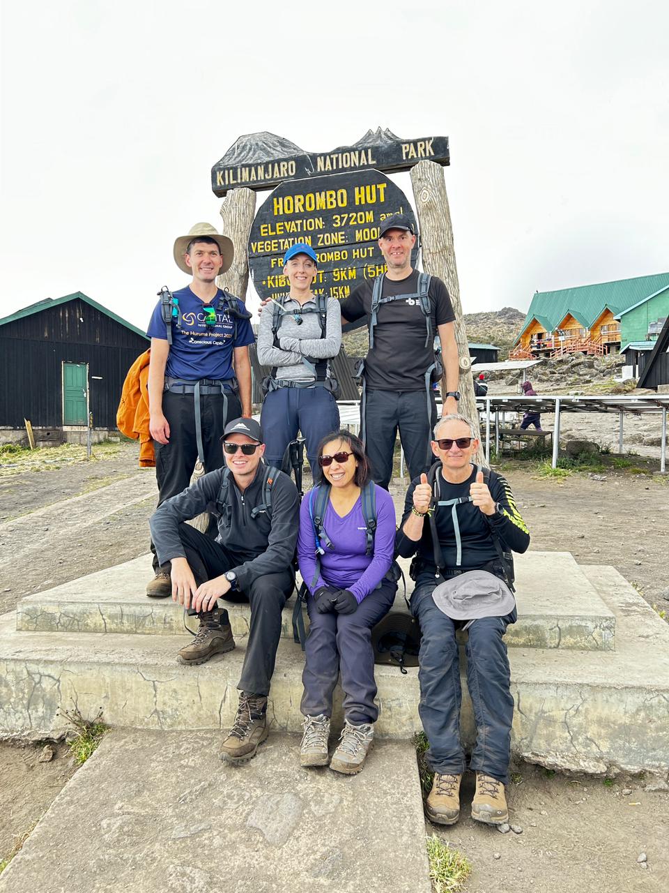 The Capital International Group on their journey to the top of Kilimanjaro Summit