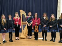 Music fit for a King: Woolmer Hill pupils get private HHH concert