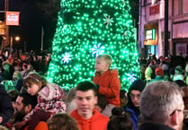 Watch footage of Douglas' incredible Christmas lights display for 2023