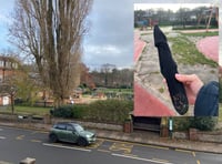 <p>A large knife was discovered by a child in Gostrey Meadow's playground earlier in November</p>