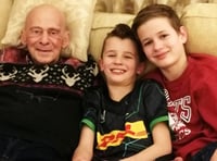 <p>With Phyllis Tuckwell’s help, Glyn was able to spend one last Christmas at home, with his family</p>