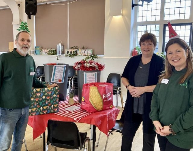 Abbeyfield Wey Valley has launched Foodbank donation points at its Farnham care homes for several Christmasses