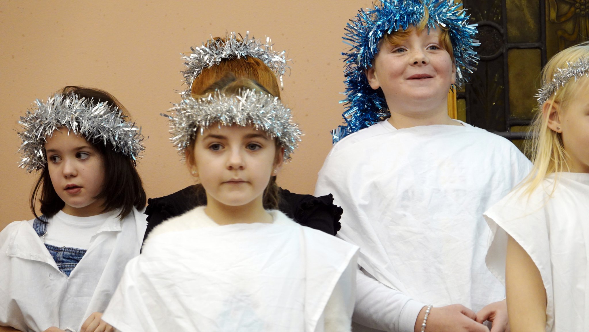 Children from Carbeile junior school