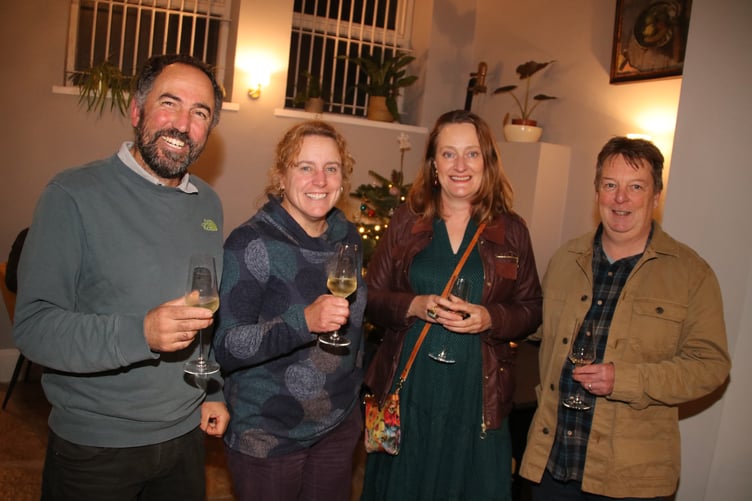 At an open evening at the new wine bar, Amapola, which is an exciting new business for Crediton. AQ 2944