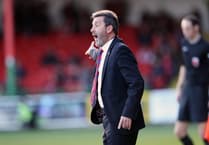Aldershot Town manager Tommy Widdrington bemoans defending in defeat against Brighton & Hove Albion Under-21s