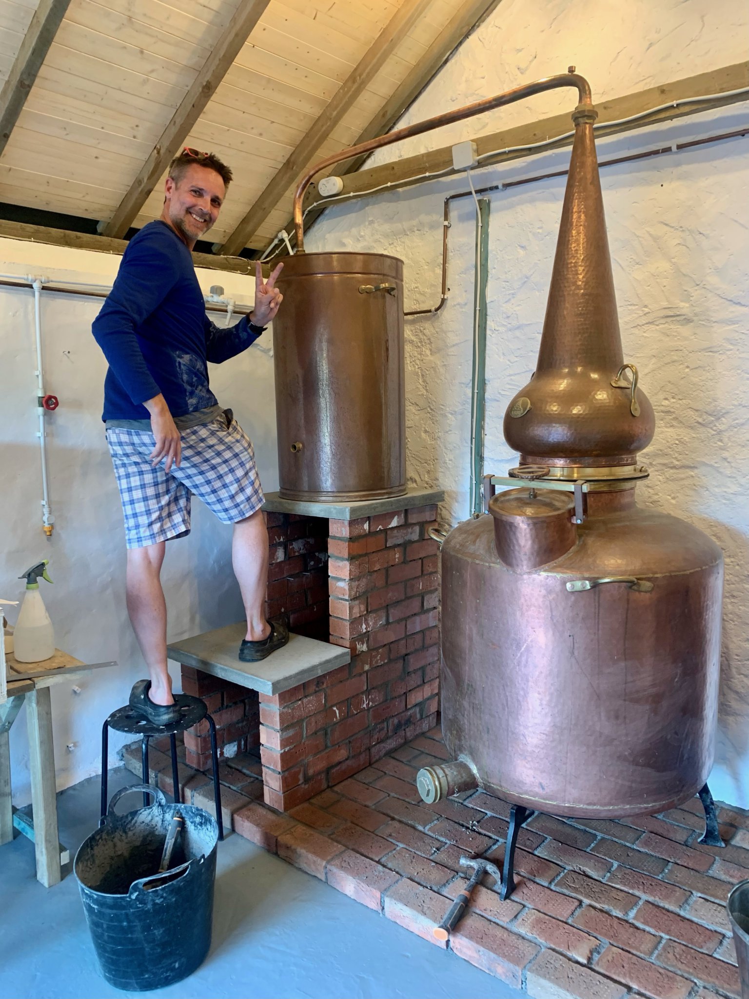 Marcus Grinneback of the Manx Whisky Company