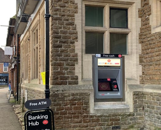 Banking 'disgrace' fixed with new hub and cash machine in Haslemere