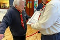 Mon Spiers rewarded for 50 years of service to Scouting in Alton