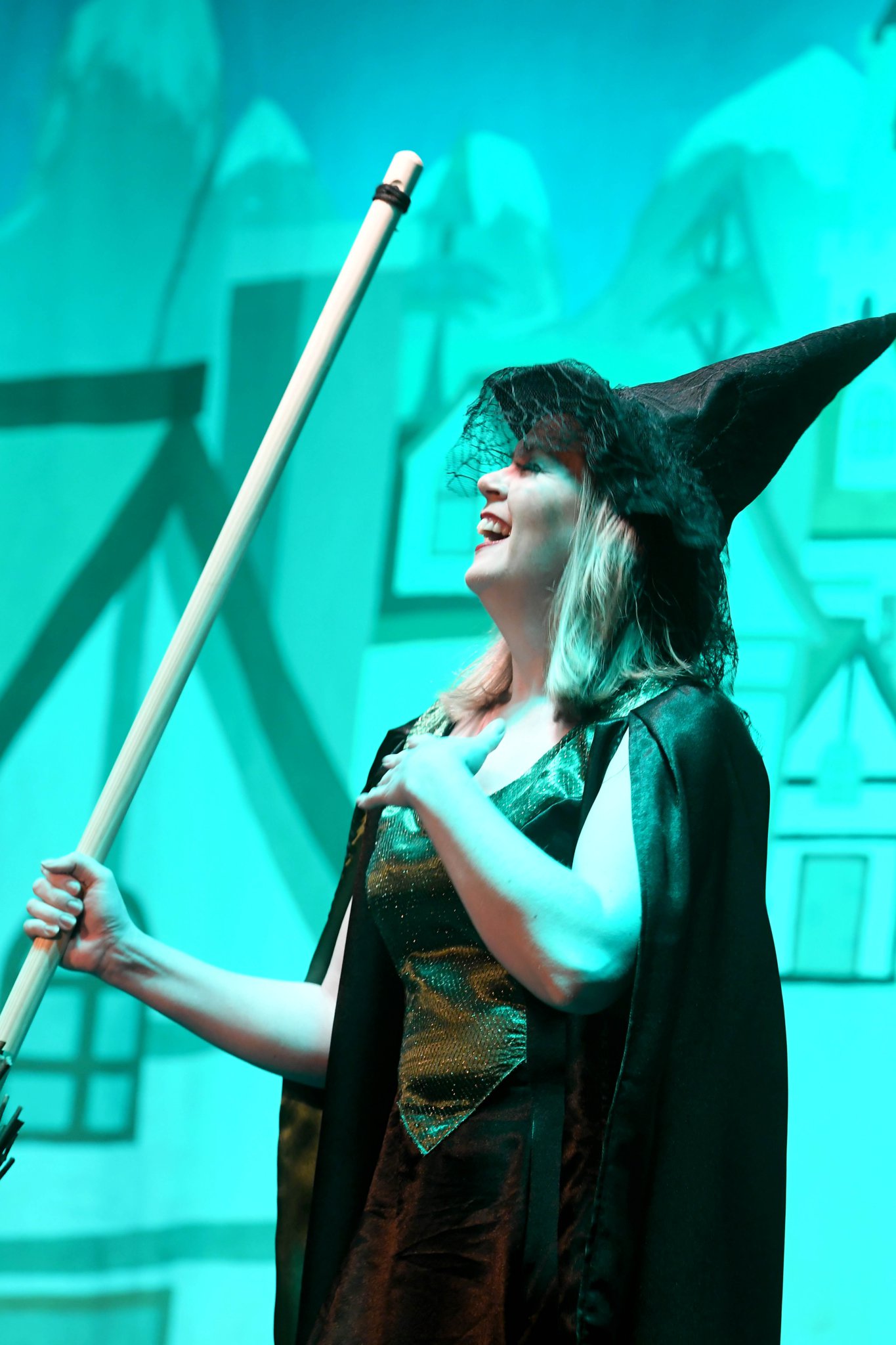 Peel Pantoloons presents Jack and the Beanstalk at Peel Centenary Centre - Sarah Elder as Witch Hazel