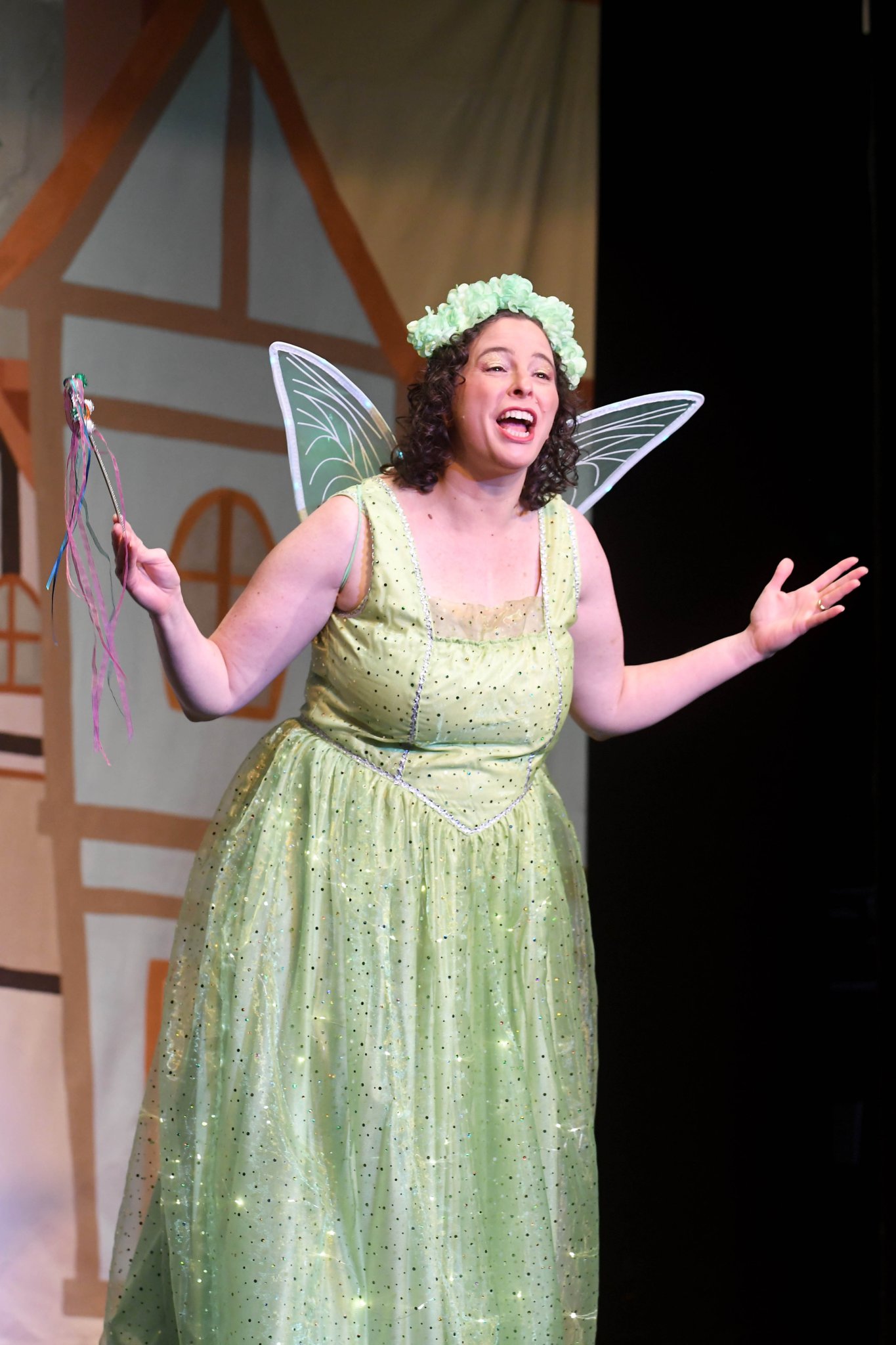 Peel Pantoloons presents Jack and the Beanstalk at Peel Centenary Centre - Clarisse Ceotte as Fairy Lima
