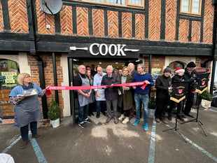 An emotional day for COOK as chain relocates historic Farnham shop