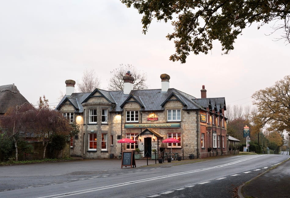 <p>The Three Horseshoes in East Worldham</p>