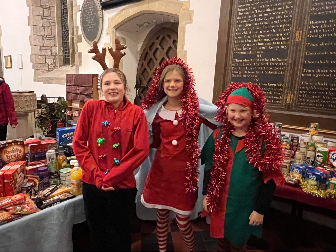 Georgie Williams, Scarlett Baker and Betsie Matthews..