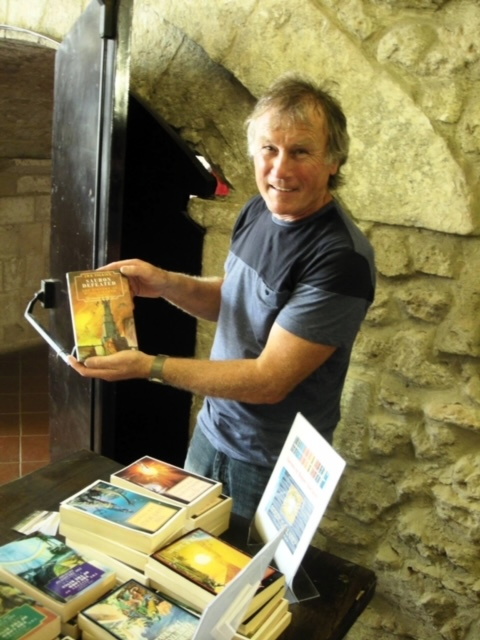 The late Roger Garland at a book signing