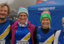 Folly jolly time for festive Spirit of Monmouth runners