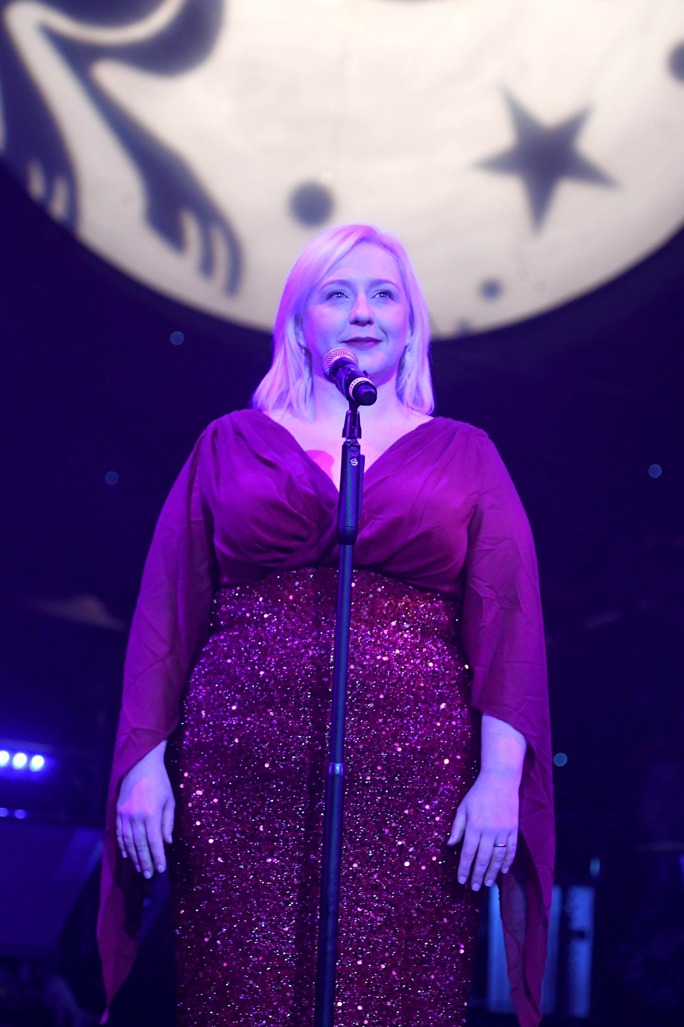 Manannan’s Winterfest at the Gaiety Theatre - Cleveland Medal winner Debbie Gooding sings ‘Bee Dty Host’