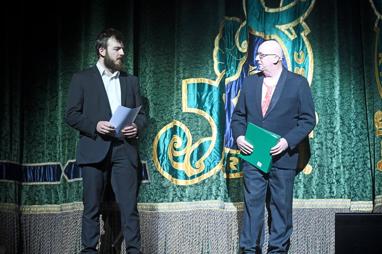 Manannan’s Winterfest at the Gaiety Theatre - poetry with Johnny Kaighin and Simon Clarke
