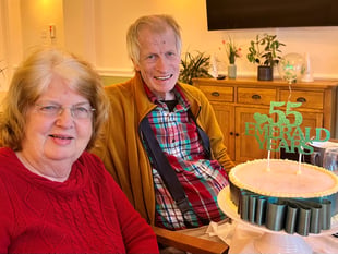 Alton couple celebrate their emerald wedding anniversary