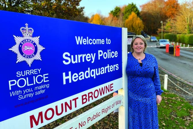 Lisa Townsend, Surrey Police and Crime Commissioner