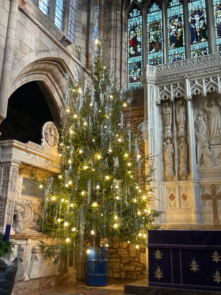 The giant tree by the High Altar. AQ 1498