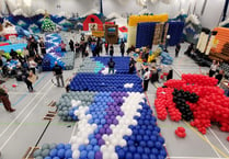 Incredible balloon wonderland pops up in aid of five Surrey charities