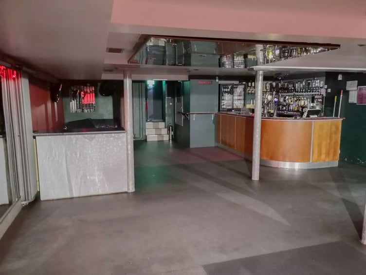 The interior of Bordello nightclub