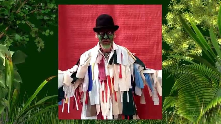 Grimspound Mummers Play being staged virtually during Covid.