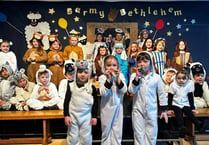 Christmas at Yorkley and Parkend primary schools - in pictures