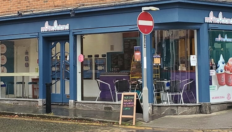 Myfroyoland in Downing Street, Farnham: Now serving  jacket potatoes, hot dogs and hot drinks
