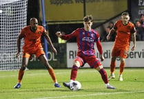 Aldershot’s unbeaten home run comes to dramatic end against Eastleigh