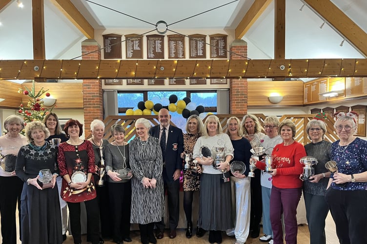 Petersfield Golf Club's ladies have held their annual prizegiving