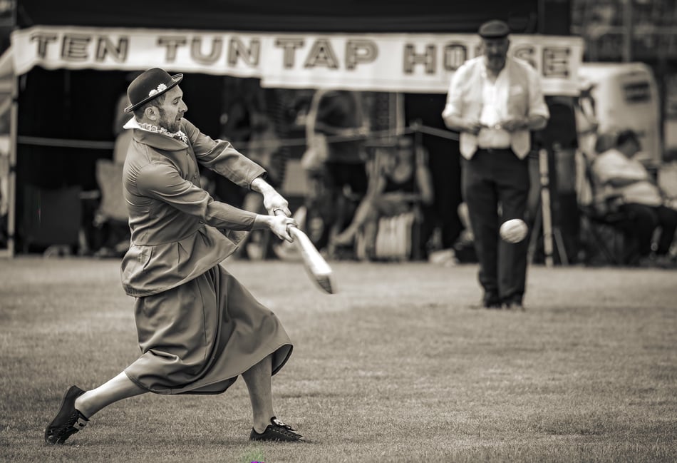 <p>Victorian Cricket on the Butts by Tony Coles</p>
