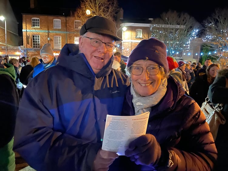 Ready to sing the next Christmas Carol. AQ 2538