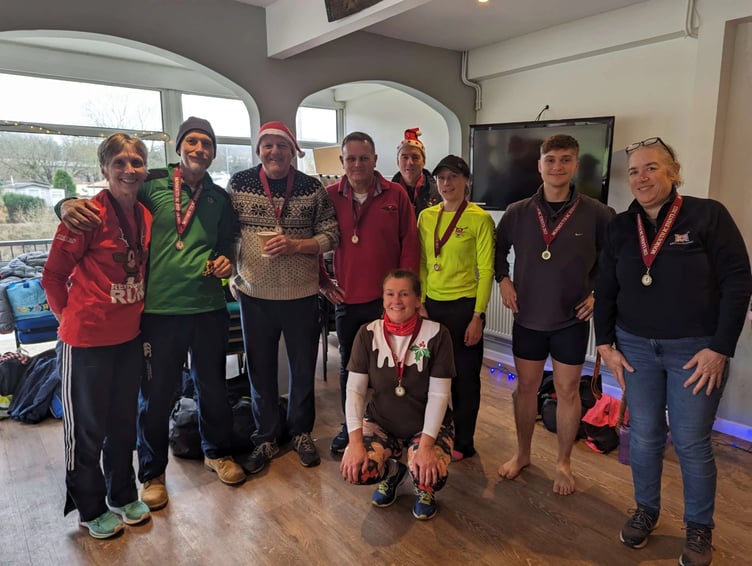 The winning Monmouth RC Plum puds winning crew