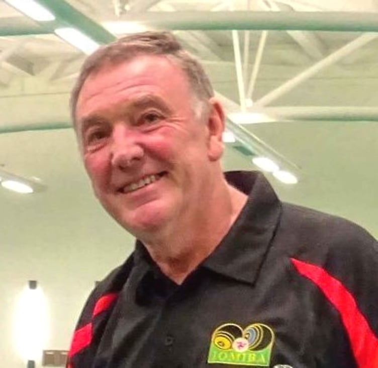 Isle of Man indoor bowler Clive McGreal