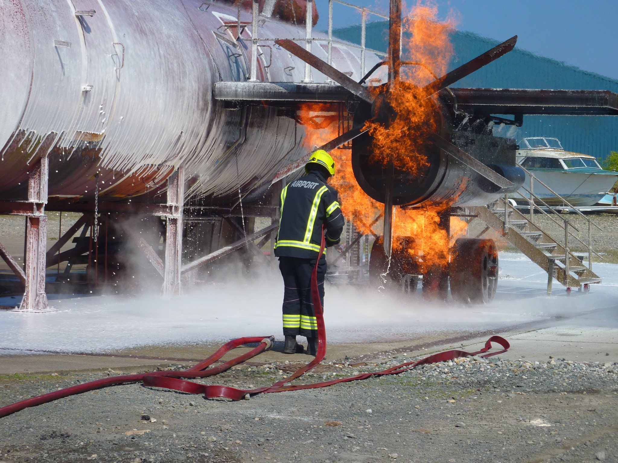 Airport fire station open day