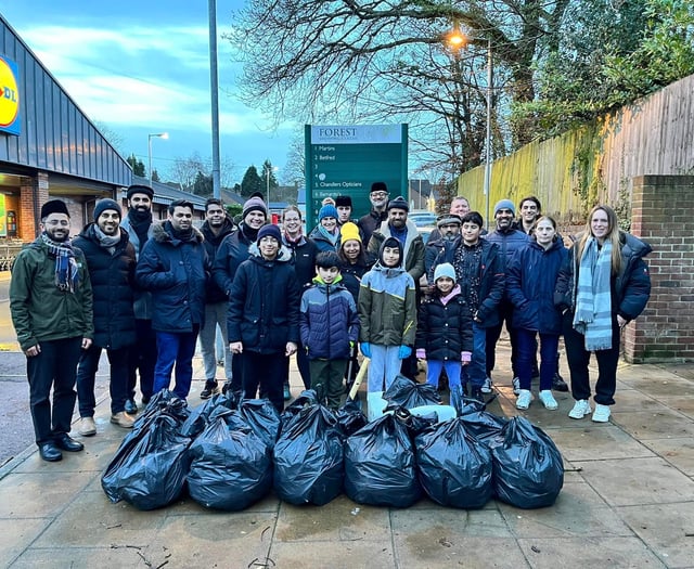 New Year, clean start for Ahmadiyya Muslim Community in Bordon