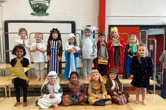 Petersfield Infant School’s Reception children performed Our Very Own Nativity