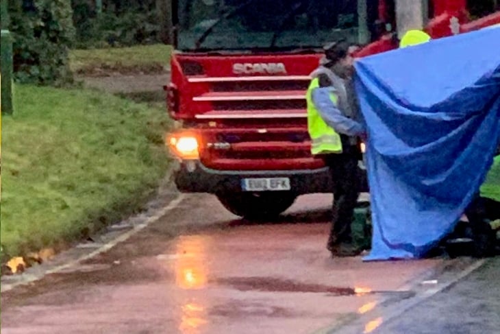 Motor car collision Sturt Road