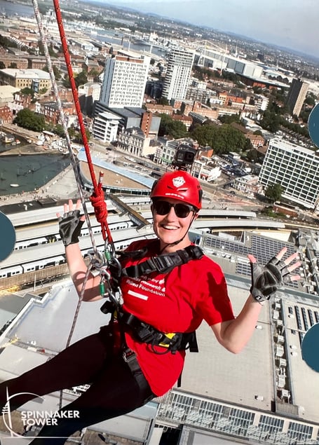 Diabetes abseiler