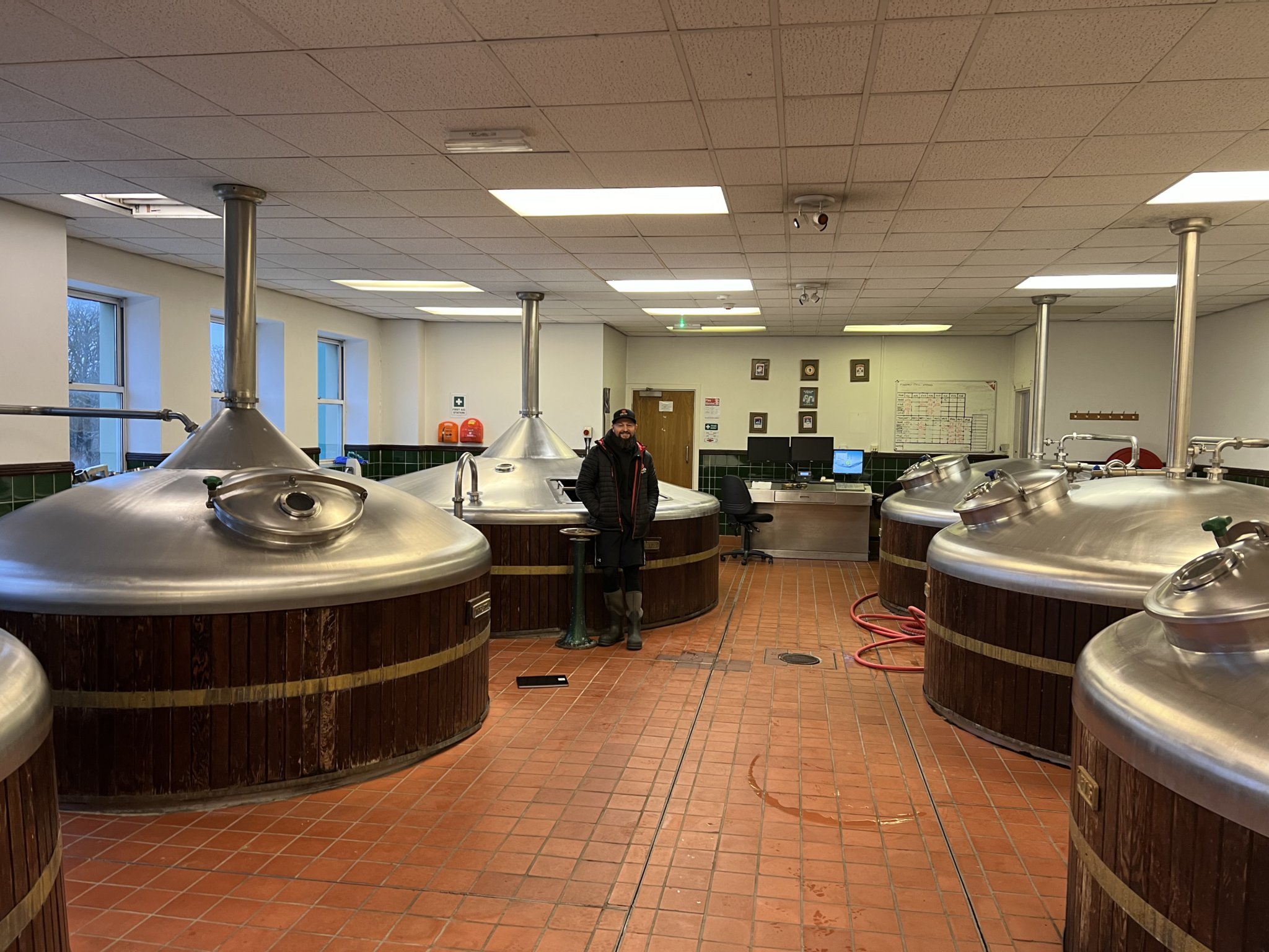 Kevin Holmes, head brewer, Okell's