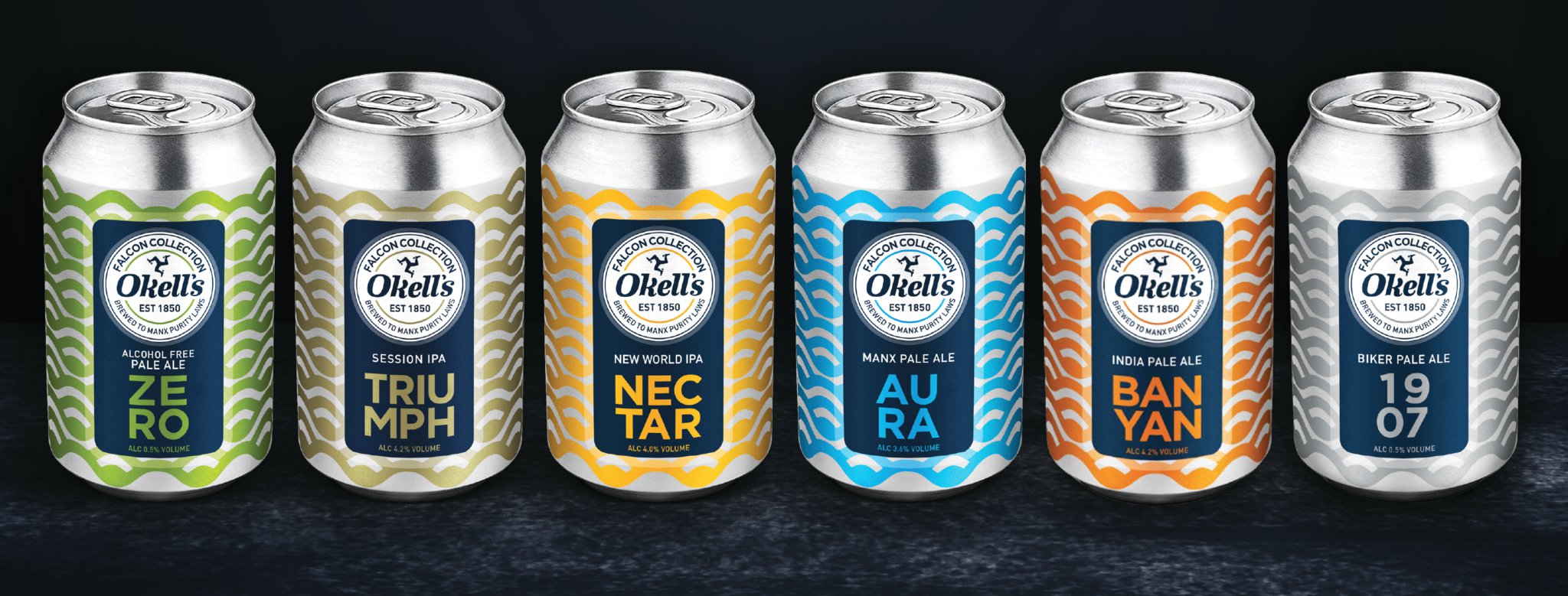 There will be six canned beers available