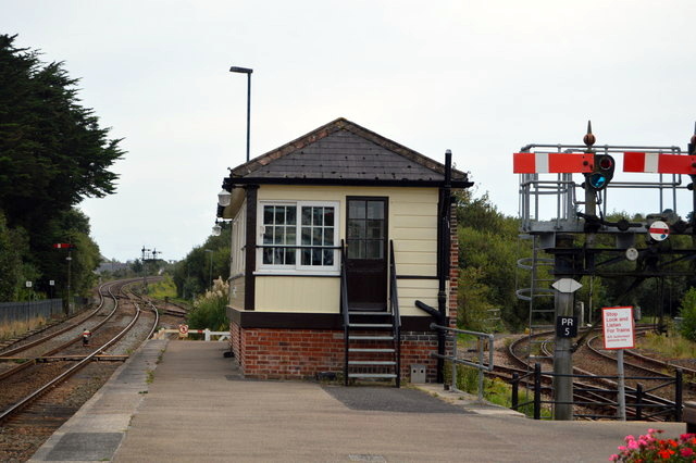 Par signal box today. Picture: N Chadwick