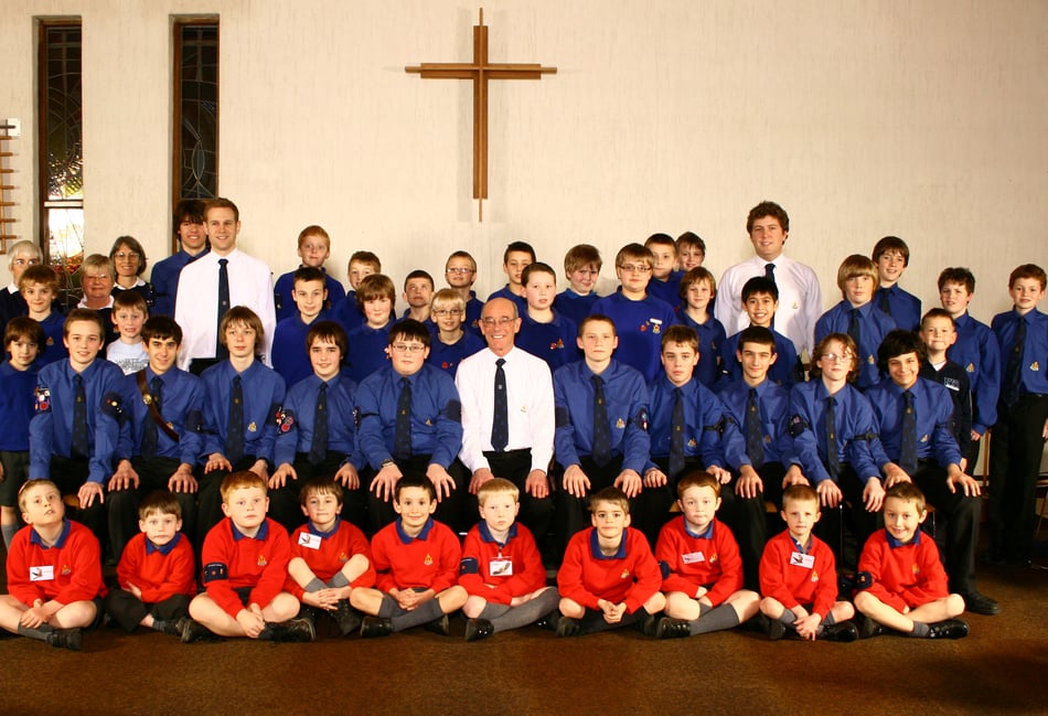 <p>The 2nd Alton Boys’ Brigade celebrates its silver jubilee in 2009</p>