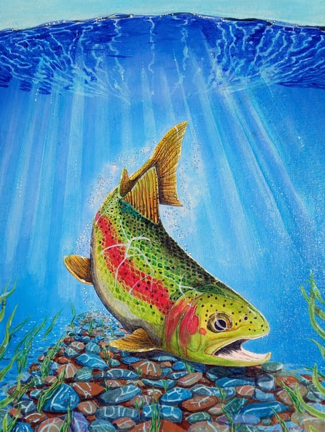 Alton Art Society Thursday Paint Group picture.