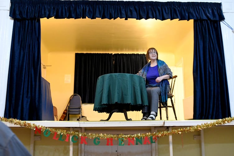 Oie'll Verree (Old Manx Christmas) at Arbory Parish Hall - Annie Kissack