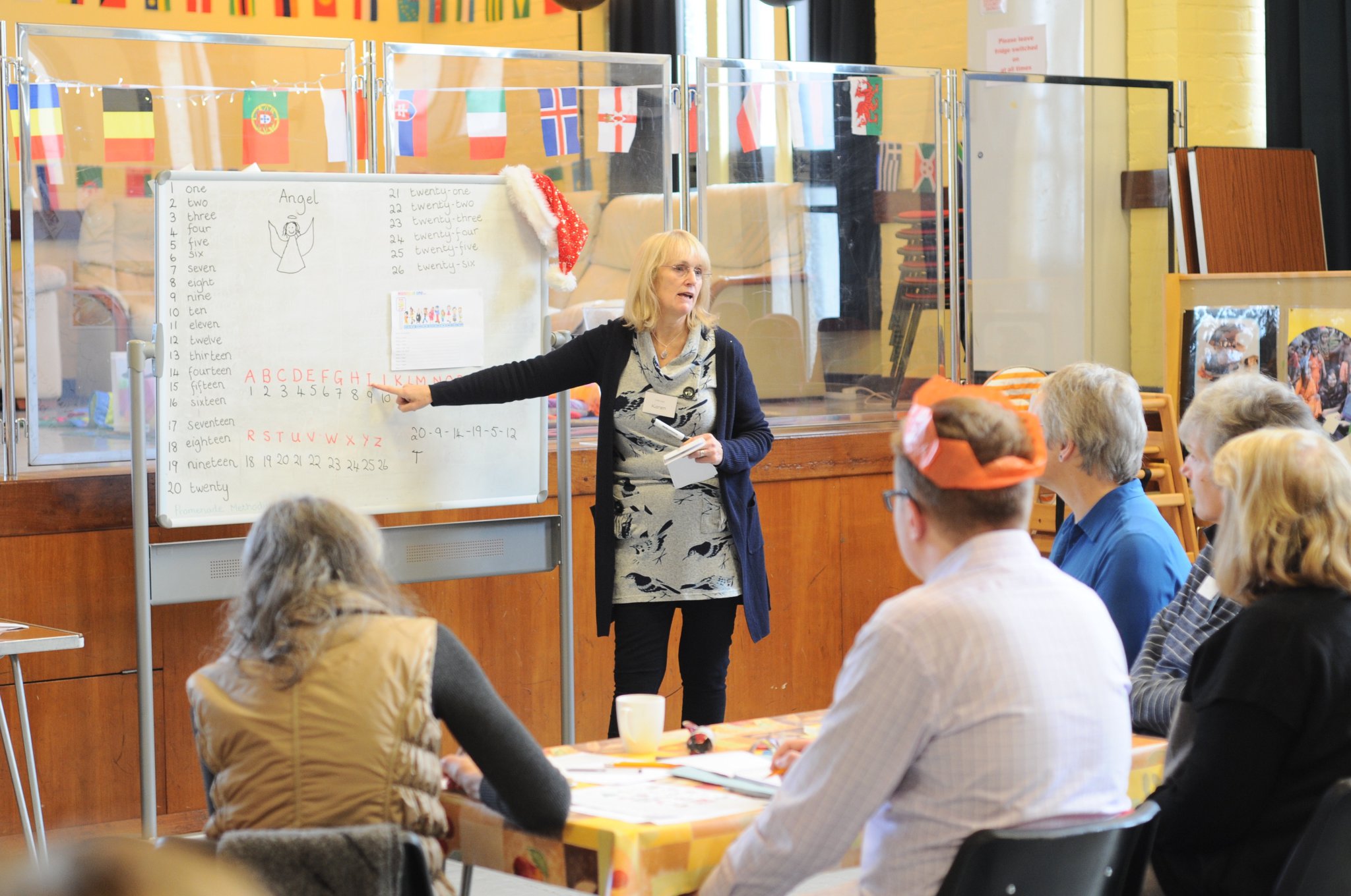 Karen Norton is retiring from her role as co-ordinating volunteer at Cafe Lingo this Easter