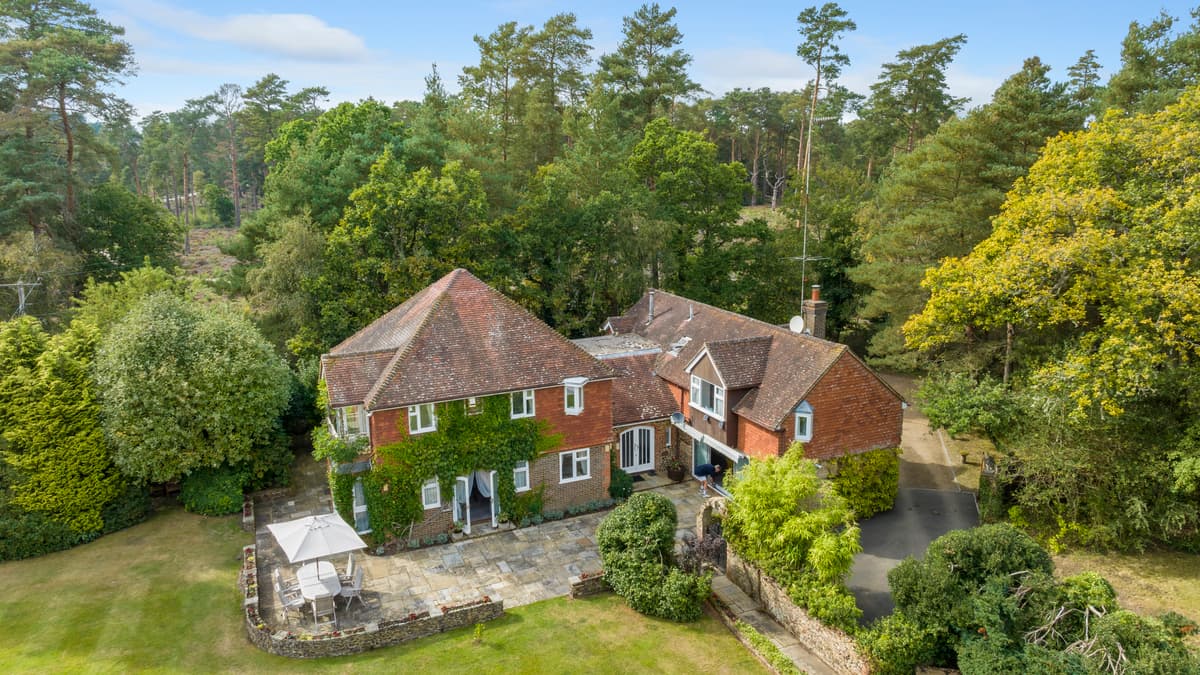 Rushmoor home for sale sits in "magical" setting with "enchanting