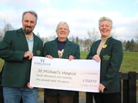Worldham Golf Club raises more than £7,000 for St Michael's Hospice