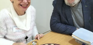 Alton town mayor Councillor Ben Hamlin visits Alton Repair Café